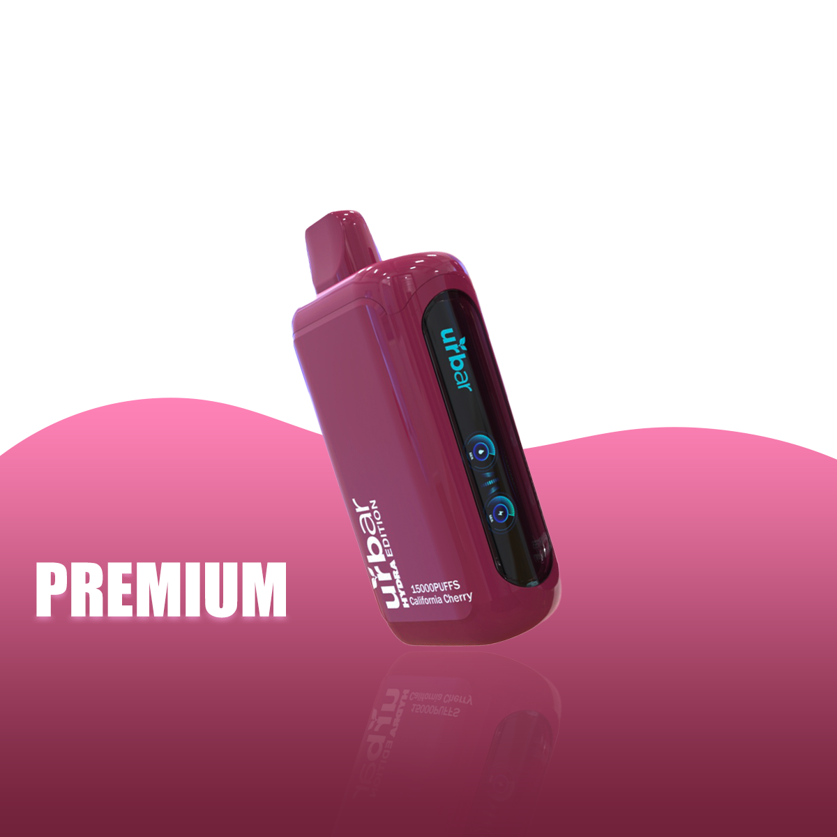 urbar x hydra first puff counter 5000 puffs disposable vape Urbar x Hydra 5000