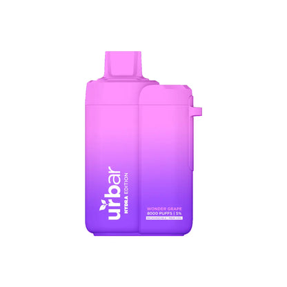 Urbar X HYDRA | 8000 Puffs - WONDER GRAPE | Pack Of 1 - Urbar X Hydra