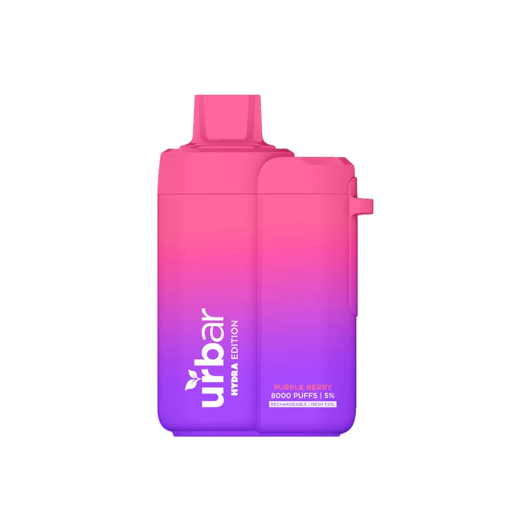 Urbar X HYDRA | 8000 Puffs - PURPLE BERRY | Pack Of 1 - Urbar X Hydra