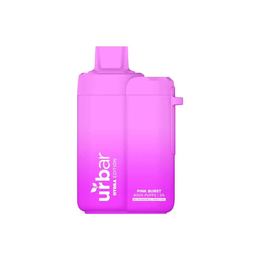 Urbar X HYDRA | 8000 Puffs - PINK BURST | Pack Of 1 - Urbar X Hydra