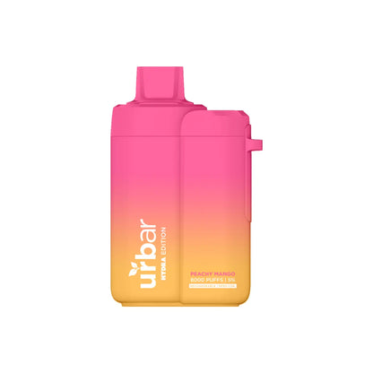 Urbar X HYDRA | 8000 Puffs - PEACHY MANGO | Pack Of 1 - Urbar X Hydra