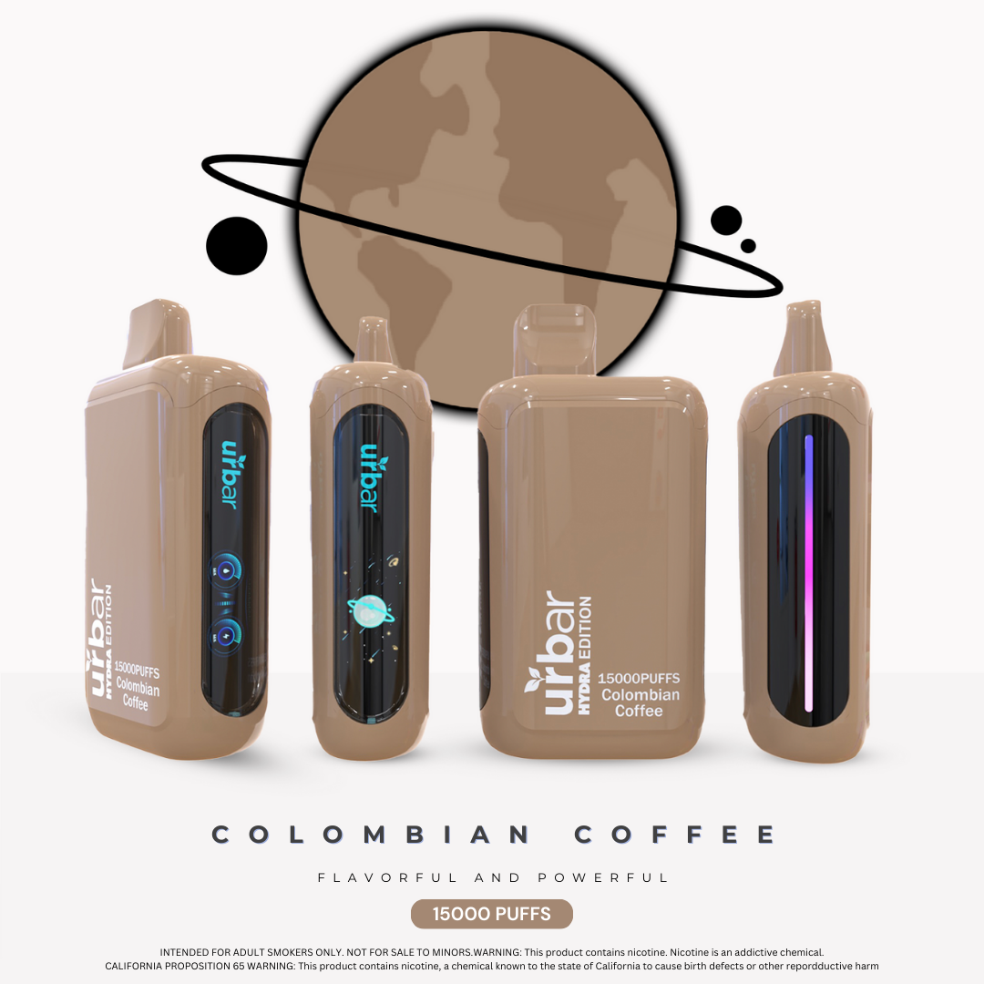 Urbar X HYDRA | 15000 Puffs - COLUMBIAN COFFEE | Pack Of 1 - Urbar X Hydra