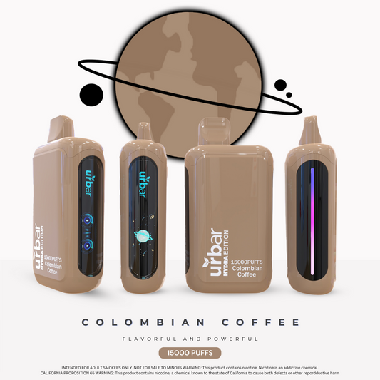 Urbar X HYDRA | 15000 Puffs - COLUMBIAN COFFEE | Pack Of 1 - Urbar X Hydra