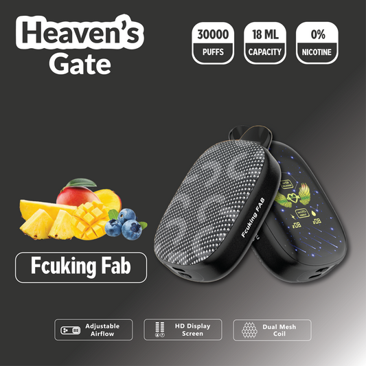 Heaven's Gate Zero Addiction | 30000 Puffs - FCUKING FAB