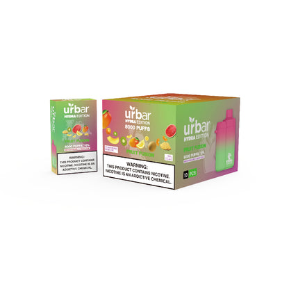 Urbar X HYDRA | 8000 Puffs - FRUIT FUSION | Pack Of 1 - Urbar X Hydra