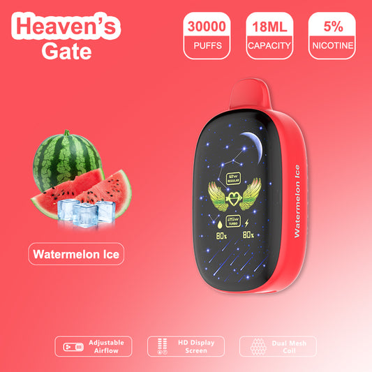 Heaven's Gate Urbar Edition | 30000 Puffs - WATERMELON ICE
